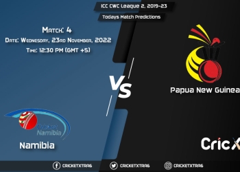 ICC CWC League 2, 2019-23, NAM vs PNG 4th Match Prediction, Fantasy Cricket Tips, Pitch Report and Injury Update