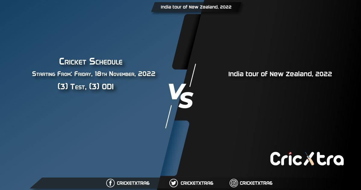 India tour of New Zealand, 2022 - Schedule, Fixture List, Match Timings, Live Score, Results, Venues, Teams and Squads