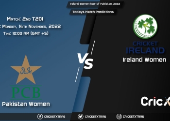 Ireland Women tour of Pakistan, 2022, PK-W vs IR-W 2nd T20I Match Prediction, Fantasy Cricket Tips, Pitch Report and Injury Update