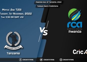 Rwanda tour of Tanzania, 2022, TAN vs RWA 2nd T20I Match Prediction, Fantasy Cricket Tips, Pitch Report and Injury Update