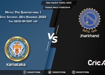 Vijay Hazare Trophy, 2022, KAR vs JHA Pre Quarter-final 1 Match Prediction, Fantasy Cricket Tips, Pitch Report and Injury Update