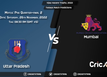 Vijay Hazare Trophy, 2022, UP vs MUM Pre Quarter-final 2 Match Prediction, Fantasy Cricket Tips, Pitch Report and Injury Update