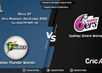 Women's Big Bash League 2022, ST-W vs SS-W 27th Match Prediction, Fantasy Cricket Tips, Pitch Report and Injury Update