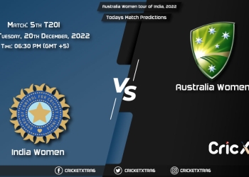 Australia Women tour of India, 2022, IND-W vs AUS-W 5th T20I Match Prediction, Fantasy Cricket Tips, Pitch Report and Injury Update