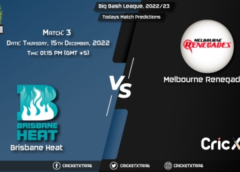 Big Bash League, 202223, HEA vs REN 3rd Match Prediction, Fantasy Cricket Tips, Pitch Report and Injury Update