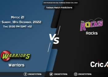 CSA Provincial One-Day Challenge Division One, 2022, WAS vs ROC 21st Match Prediction, Fantasy Cricket Tips, Pitch Report and Injury Update