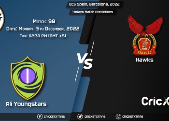 ECS Spain, Barcelona, 2022, AYS vs HAW 98th Match Prediction, Fantasy Cricket Tips, Pitch Report and Injury Update