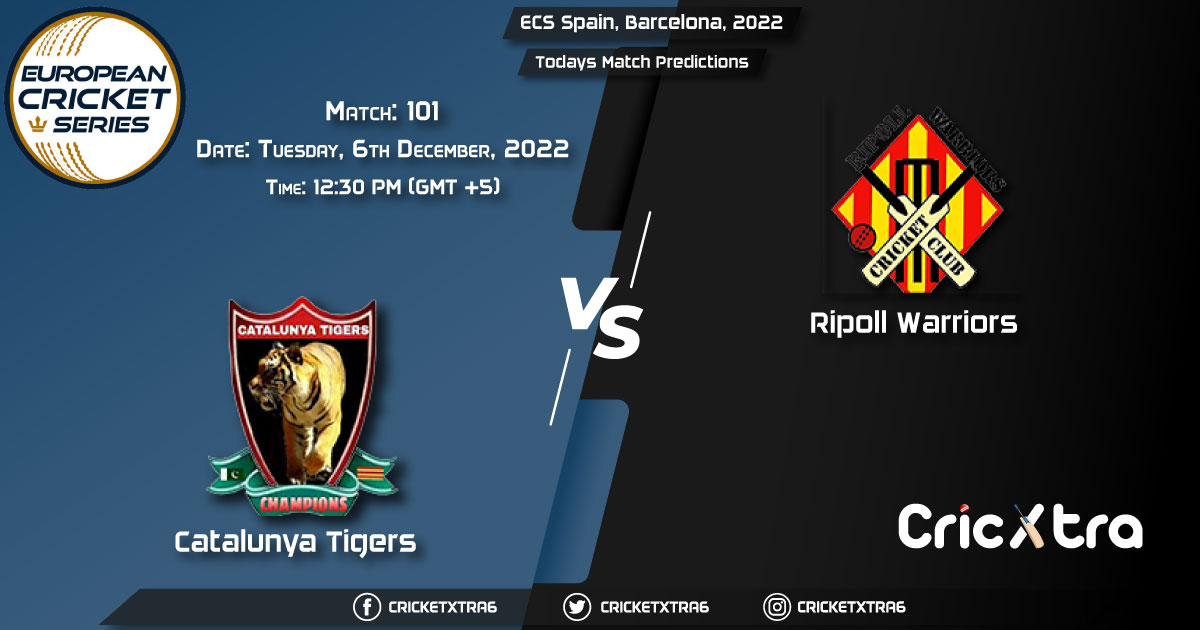 ECS Spain, Barcelona, 2022, CTT vs RIW 101st Match Prediction, Fantasy Cricket Tips, Pitch Report and Injury Update