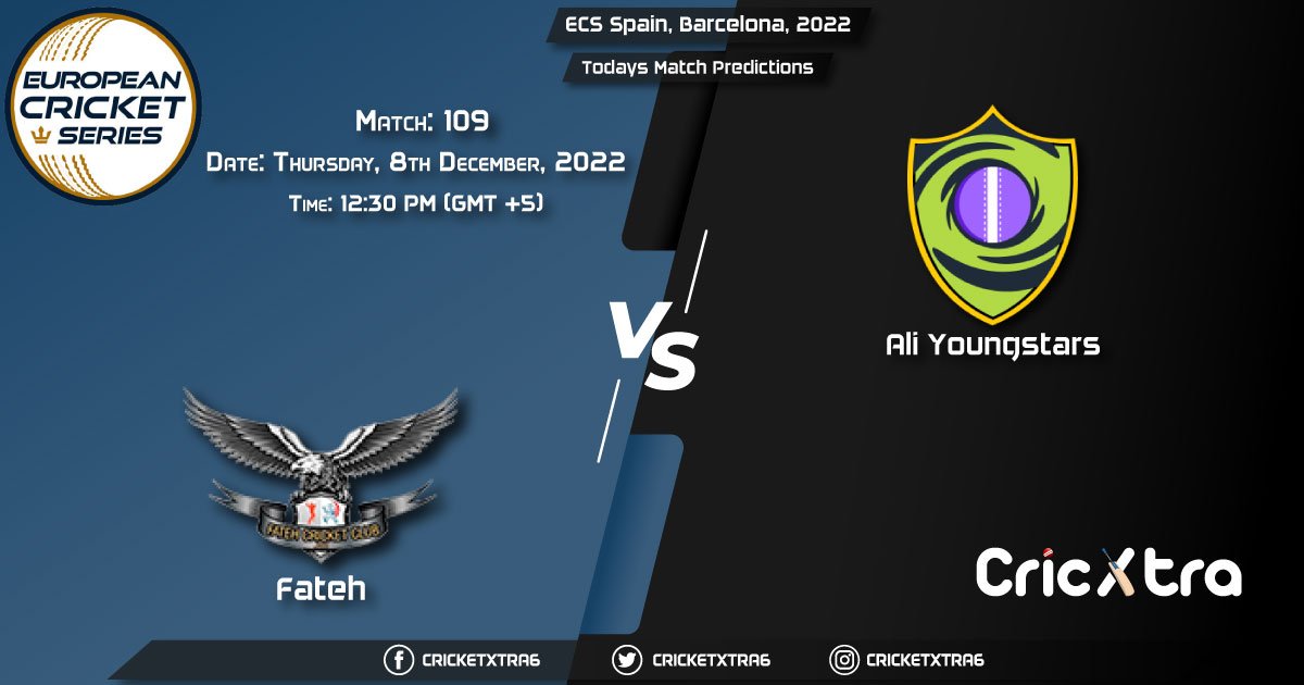 ECS Spain, Barcelona, 2022, FTH vs ALY 109th Match Prediction, Fantasy Cricket Tips, Pitch Report and Injury Update
