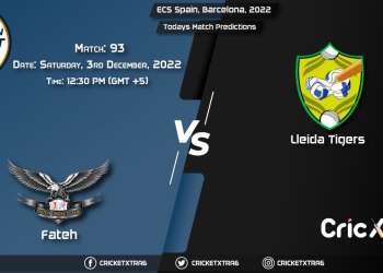 ECS Spain, Barcelona, 2022, FTH vs LDT 93rd Match Prediction, Fantasy Cricket Tips, Pitch Report and Injury Update