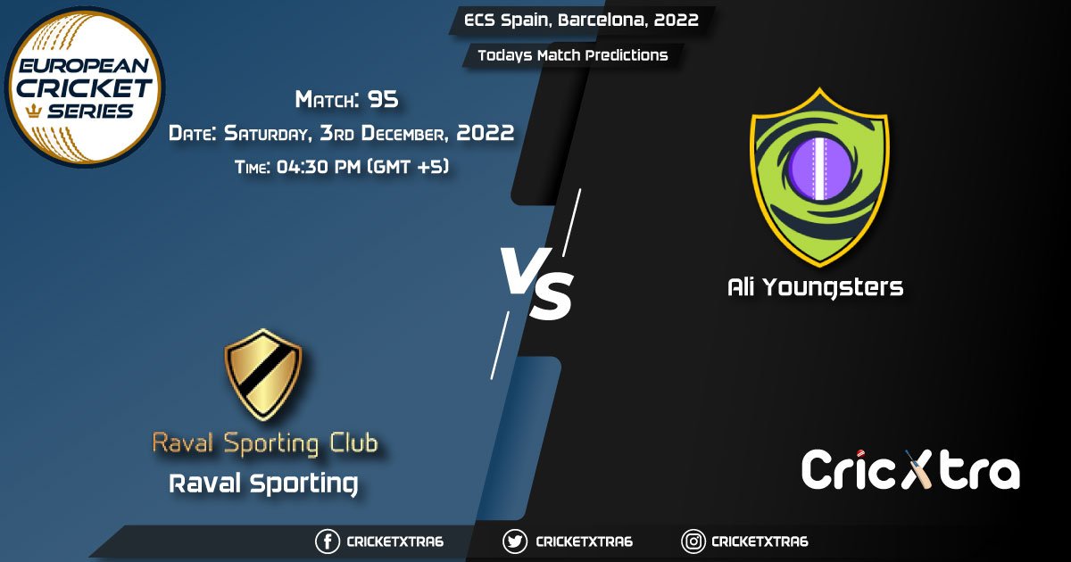 ECS Spain, Barcelona, 2022, RAS vs ALY 95th Match Prediction, Fantasy Cricket Tips, Pitch Report and Injury Update