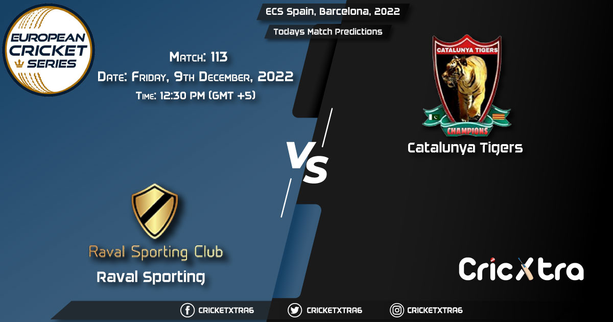 ECS Spain, Barcelona, 2022, RAS vs CTT 113th Match Prediction, Fantasy Cricket Tips, Pitch Report and Injury Update