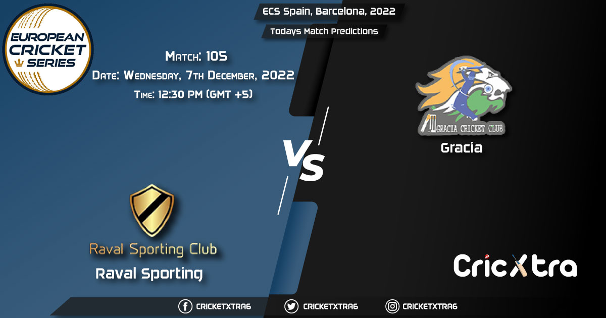 ECS Spain, Barcelona, 2022, RAS vs GRA 105th Match Prediction, Fantasy Cricket Tips, Pitch Report and Injury Update