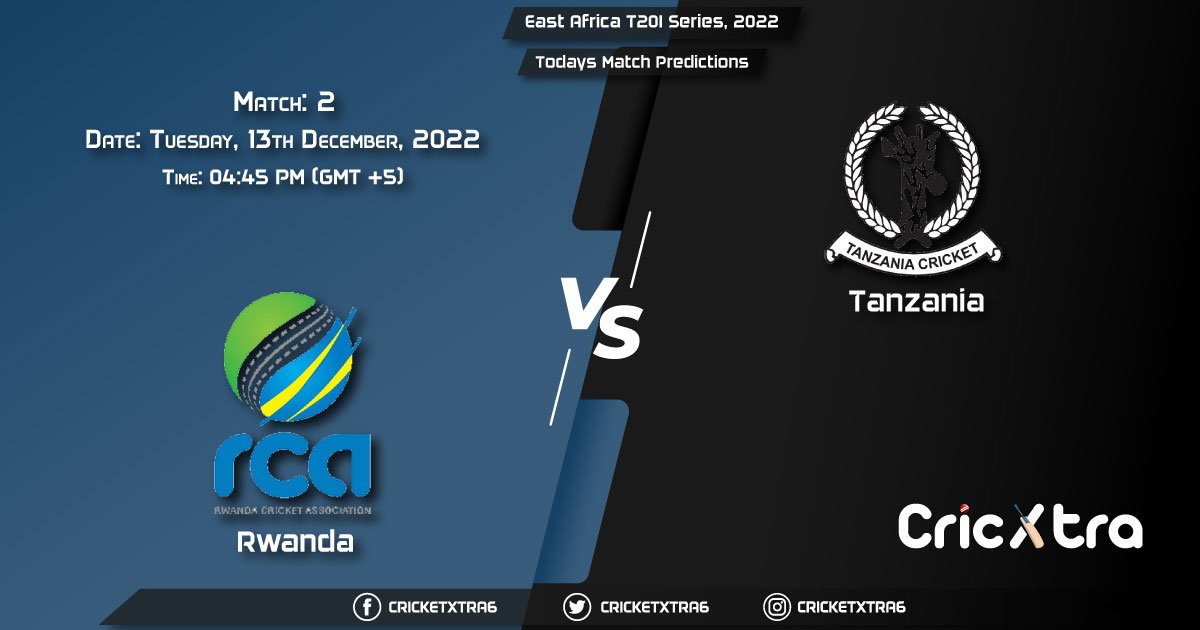 East Africa T20I Series, 2022, RWA vs TAN 2nd Match Prediction, Fantasy Cricket Tips, Pitch Report and Injury Update