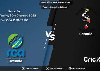 East Africa T20I Series, 2022, RWA vs UGA 14th Match Prediction, Fantasy Cricket Tips, Pitch Report and Injury Update