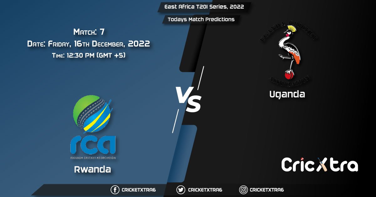East Africa T20I Series, 2022, RWA vs UGA 7th Match Prediction, Fantasy Cricket Tips, Pitch Report and Injury Update