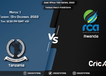 East Africa T20I Series, 2022, TAN vs RWA 1st Match Prediction, Fantasy Cricket Tips, Pitch Report and Injury Update