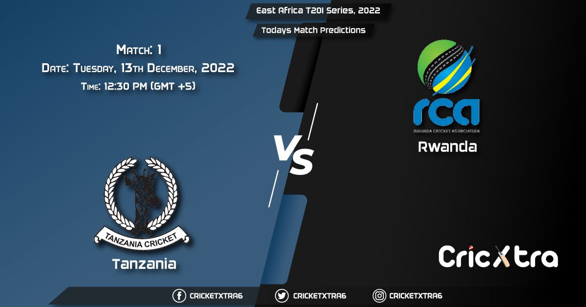 East Africa T20I Series, 2022, TAN vs RWA 1st Match Prediction, Fantasy Cricket Tips, Pitch Report and Injury Update