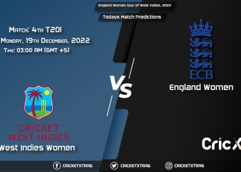 England Women tour of West Indies, 2022, WI-W vs EN-W 4th T20I Match Prediction, Fantasy Cricket Tips, Pitch Report and Injury Update