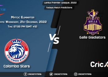 Lanka Premier League, 2022, CS vs GG Eliminator Match Prediction, Fantasy Cricket Tips, Pitch Report and Injury Update