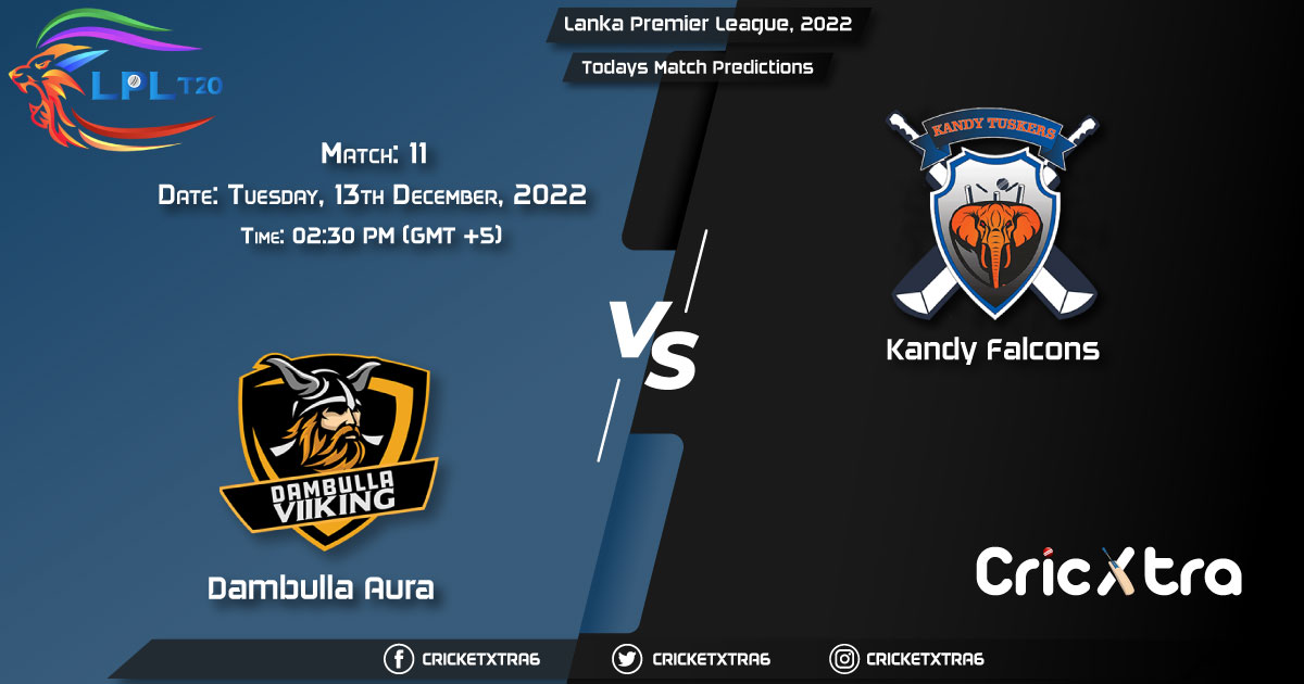Lanka Premier League, 2022, DG vs KF 11th Match Prediction, Fantasy Cricket Tips, Pitch Report and Injury Update