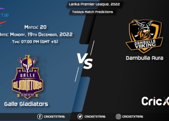 Lanka Premier League, 2022, GG vs DA 20th Match Prediction, Fantasy Cricket Tips, Pitch Report and Injury Update