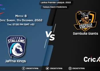 Lanka Premier League, 2022, JK vs DG 8th Match Prediction, Fantasy Cricket Tips, Pitch Report and Injury Update