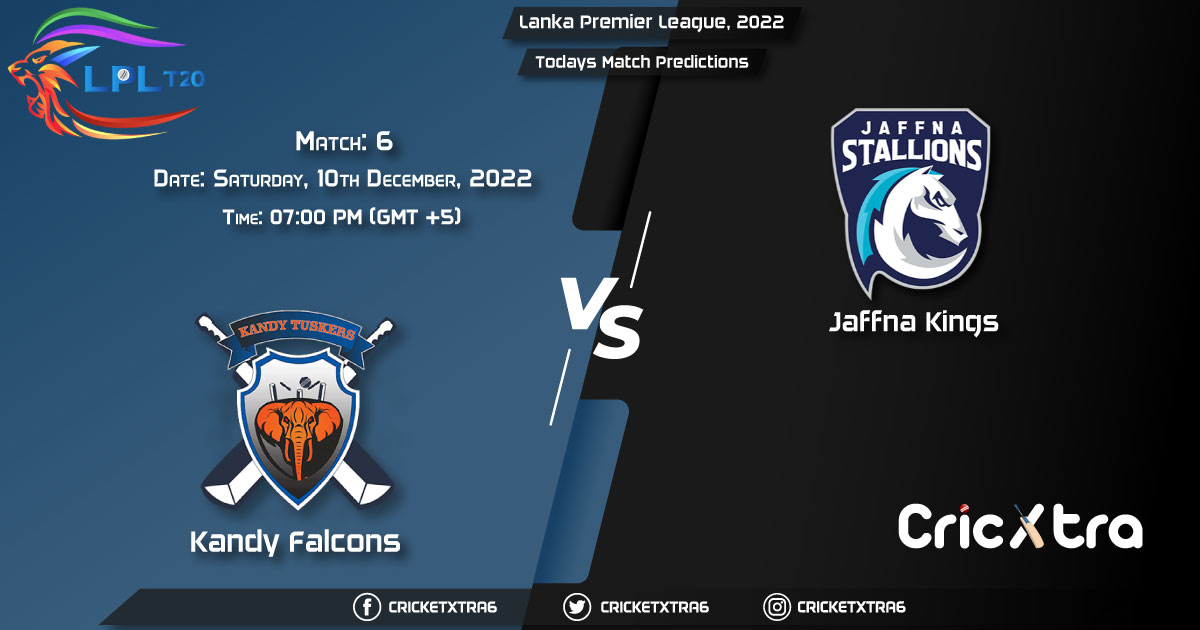 Lanka Premier League, 2022, KF vs JK 6th Match Prediction, Fantasy Cricket Tips, Pitch Report and Injury Update