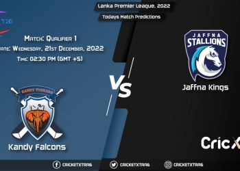 Lanka Premier League, 2022, KF vs JK Qualifier 1 Match Prediction, Fantasy Cricket Tips, Pitch Report and Injury Update
