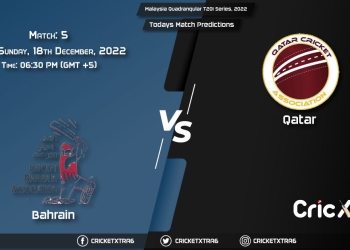 Malaysia Quadrangular T20I Series, 2022, BRN vs QAT 5 Match Prediction, Fantasy Cricket Tips, Pitch Report and Injury Update