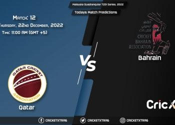 Malaysia Quadrangular T20I Series, 2022, QAT vs BRN 12 Match Prediction, Fantasy Cricket Tips, Pitch Report and Injury Update