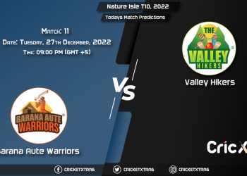 Nature Isle T10, 2022, BAW vs VHK 11th Match Prediction, Fantasy Cricket Tips, Pitch Report and Injury Update