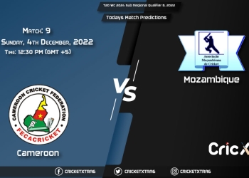 T20 WC 2024 Sub Regional Qualifier B, 2022, CMR vs MOZ 9th Match Prediction, Fantasy Cricket Tips, Pitch Report and Injury Update