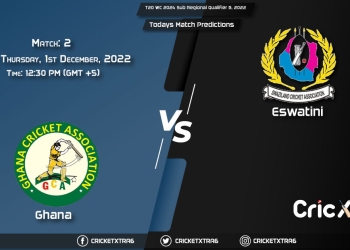 T20 WC 2024 Sub Regional Qualifier B, 2022, GHA vs SWZ 2nd Match Prediction, Fantasy Cricket Tips, Pitch Report and Injury Update
