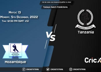 T20 WC 2024 Sub Regional Qualifier B, 2022, MOZ vs TAN 13th Match Prediction, Fantasy Cricket Tips, Pitch Report and Injury Update