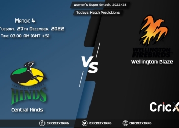 Women's Super Smash, 202223, CH-W vs WB-W 4th Match Prediction, Fantasy Cricket Tips, Pitch Report and Injury Update