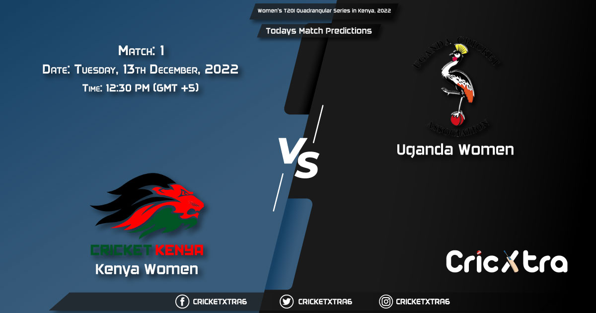 Women's T20I Quadrangular Series in Kenya, 2022, KEN-W vs UGA-W 1st Match Prediction, Fantasy Cricket Tips, Pitch Report and Injury Update