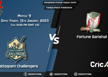 Bangladesh Premier League, 20223, CCH vs FBA 9th Match Prediction, Fantasy Cricket Tips, Pitch Report and Injury Update