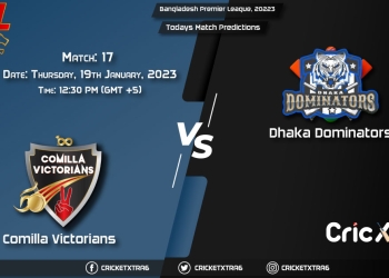Bangladesh Premier League, 20223, COV vs DD 17th Match Prediction, Fantasy Cricket Tips, Pitch Report and Injury Update