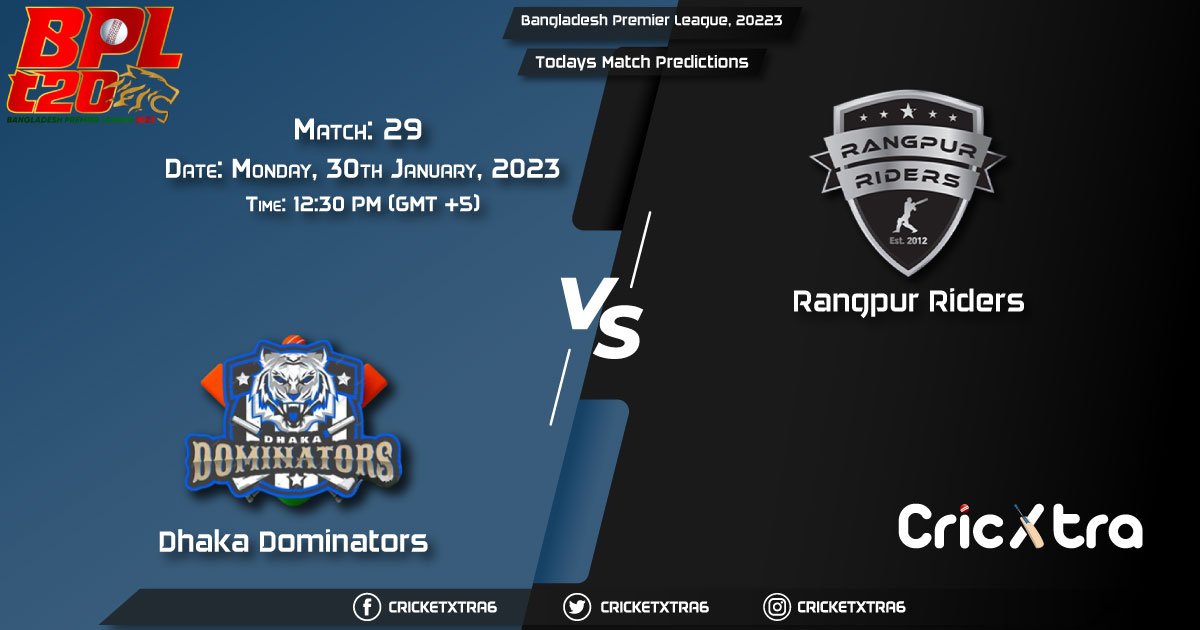 Bangladesh Premier League, 20223, DD vs RAN 29th Match Prediction, Fantasy Cricket Tips, Pitch Report and Injury Update