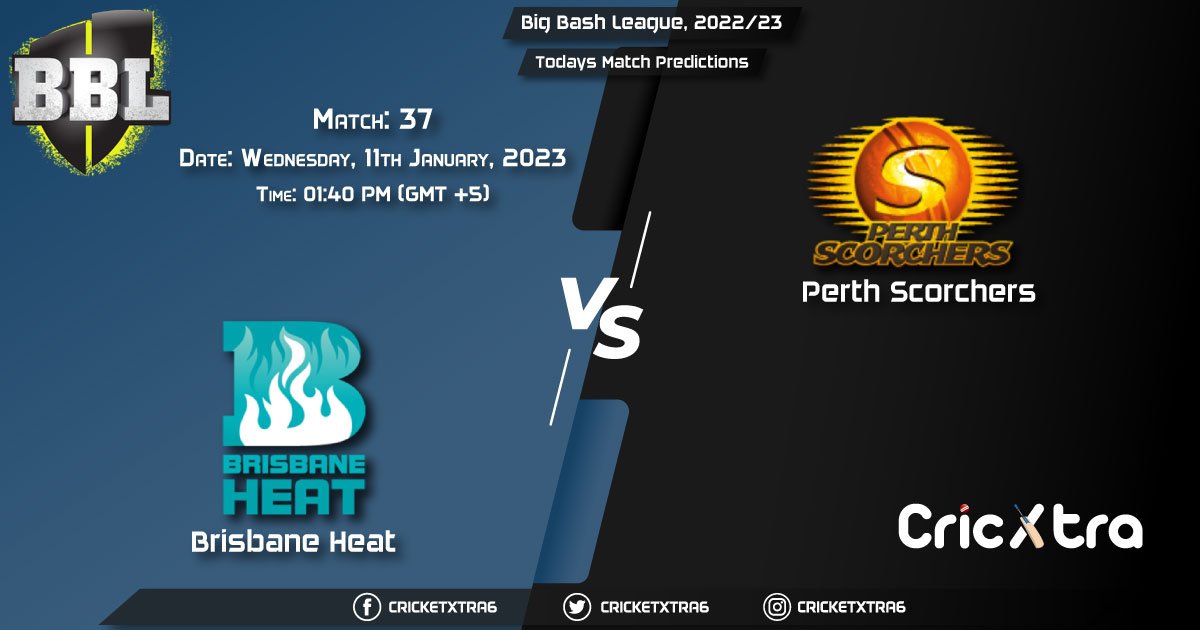 Big Bash League, 202223, HEA vs SCO 37th Match Prediction, Fantasy Cricket Tips, Pitch Report and Injury Update
