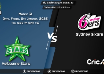 Big Bash League, 202223, STA vs SIX 31st Match Prediction, Fantasy Cricket Tips, Pitch Report and Injury Update