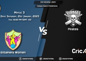 ECN Gibraltar, 2023, ETS vs PIR 3rd Prediction, Fantasy Cricket Tips, Pitch Report and Injury Update