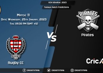 ECN Gibraltar, 2023, RGC vs PIR 12th Prediction, Fantasy Cricket Tips, Pitch Report and Injury Update