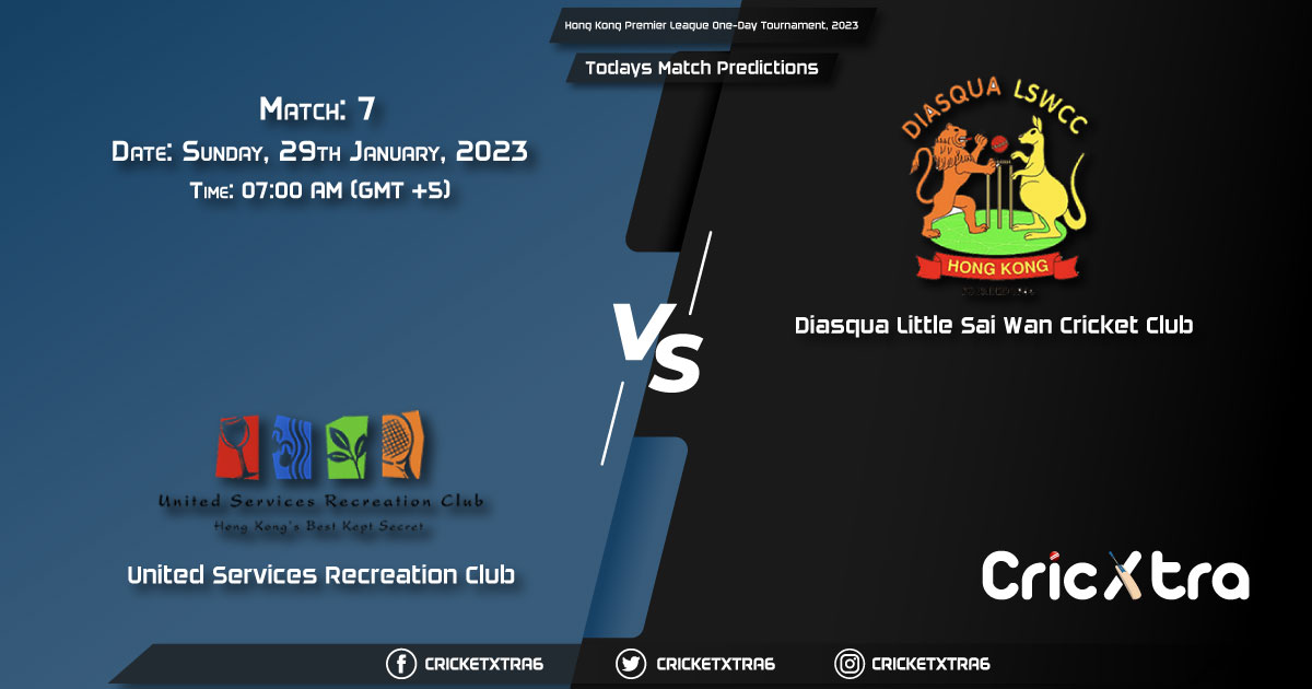 Hong Kong Premier League One-Day Tournament, 2023, USRC vs DLSW 7th Match Prediction, Fantasy Cricket Tips, Pitch Report and Injury Update