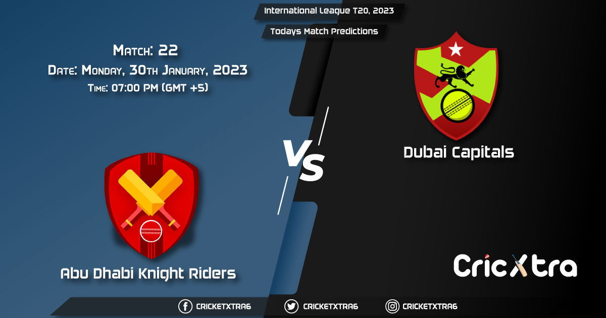 International League T20, 2023, ADKR vs DC 22nd Match Prediction, Fantasy Cricket Tips, Pitch Report and Injury Update
