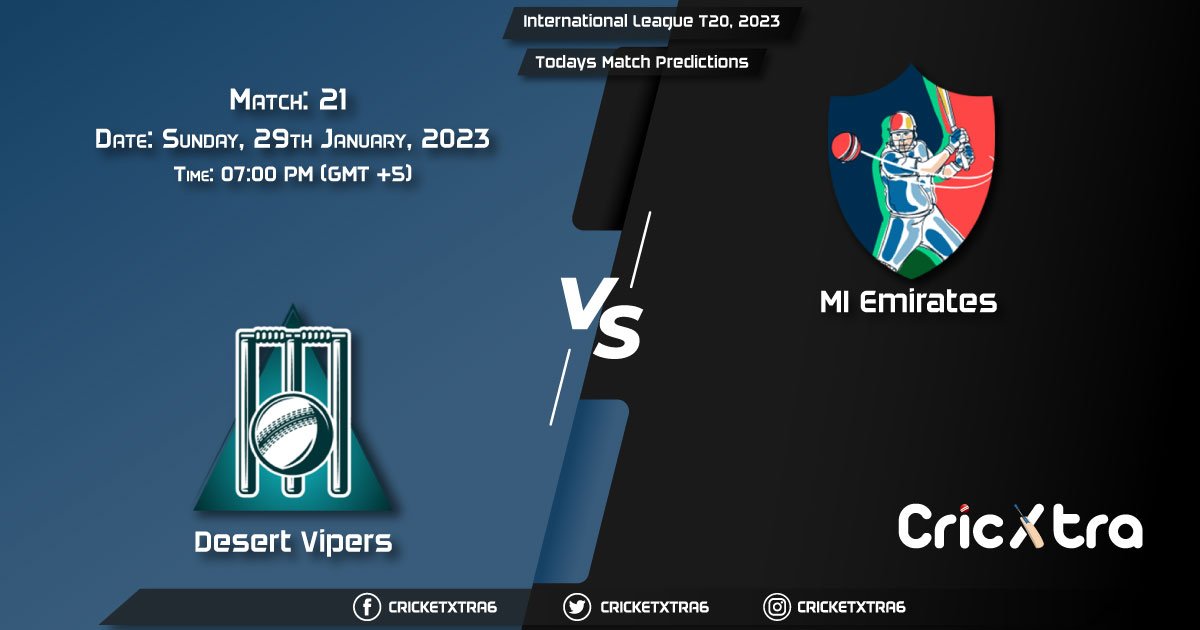 International League T20, 2023, DC vs DV 21st Match Prediction, Fantasy Cricket Tips, Pitch Report and Injury Update