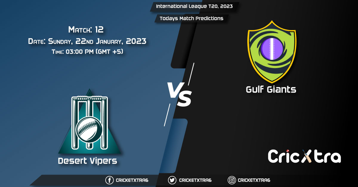 International League T20, 2023, DV vs GG 12th Match Prediction, Fantasy Cricket Tips, Pitch Report and Injury Update