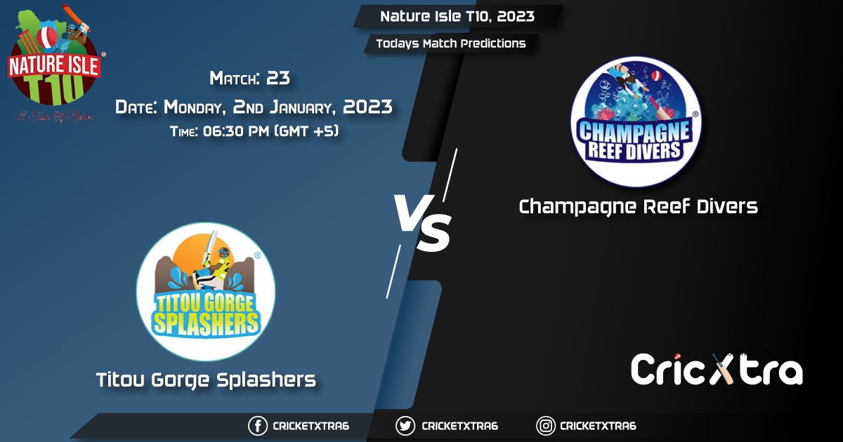 Nature Isle T10, 2022, TGS vs CRD 23rd Match Prediction, Fantasy Cricket Tips, Pitch Report and Injury Update