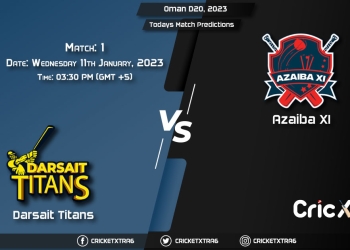 Oman D20, 2023, DAT vs AZA 1st Prediction, Fantasy Cricket Tips, Pitch Report and Injury Update